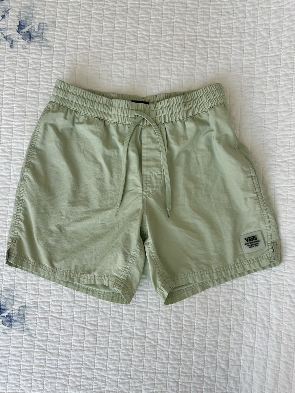 Vans Men’s Primary Volley II Shorts in Sage Green